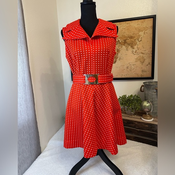 pedestal originals Dresses & Skirts - Pedestal Originals Vintage polka dot dress